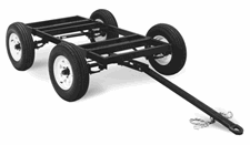 Miller 4 West Four-Wheel Steerable Off-Road Trailer #042801